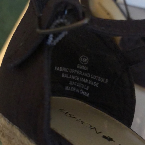 Ladies Emma Wedge Sandals - Picture 9 of 10